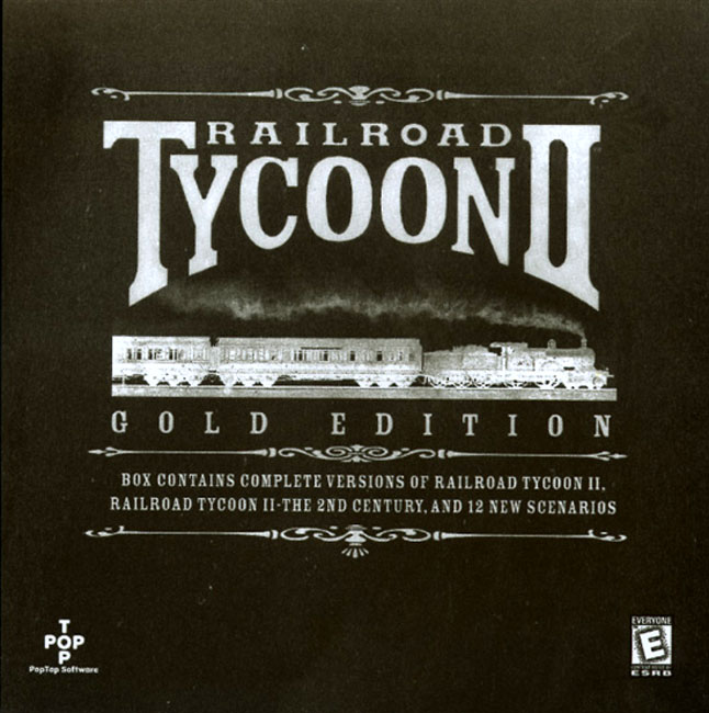 Railroad Tycoon 2: Gold Edition - pedn CD obal