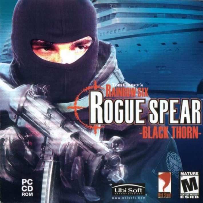 Rainbow Six: Rogue Spear Black Thorn - pedn CD obal