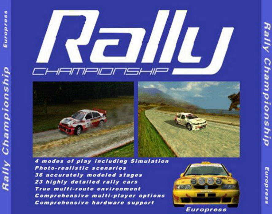 Rally Championship 2000 - zadn CD obal