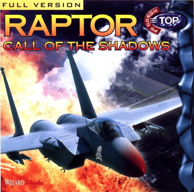 Raptor: Call of the Shadows - pedn CD obal