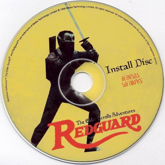 The Elder Scrolls Adventures: Redguard - CD obal