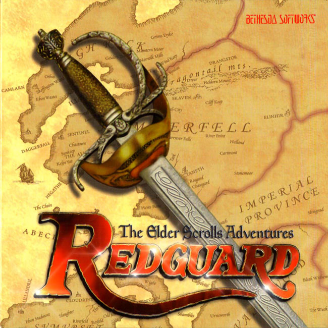 The Elder Scrolls Adventures: Redguard - pedn CD obal