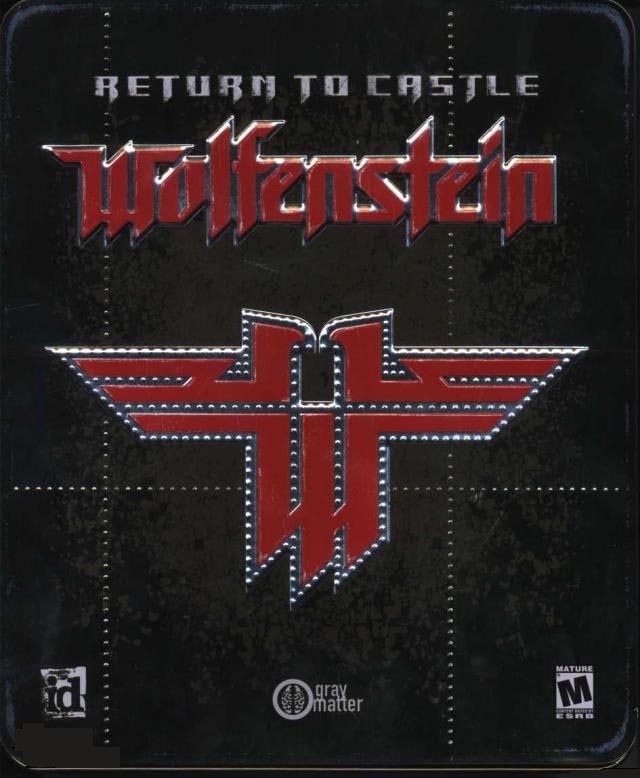 Return to Castle Wolfenstein - pedn CD obal 3