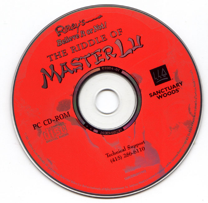 Ripley's Believe It or Not!: The Riddle of Master Lu - CD obal