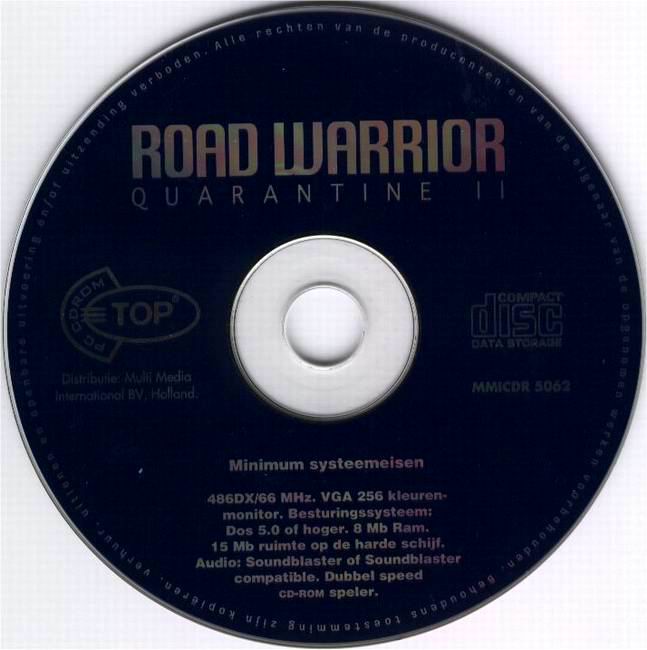 Quarantine 2: Road Warrior - CD obal