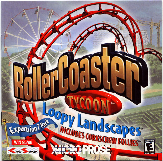 RollerCoaster Tycoon: Loopy Landscapes - pedn CD obal