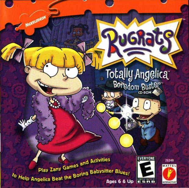 Rugrats Totally Angelica Boredom Buster - pedn CD obal