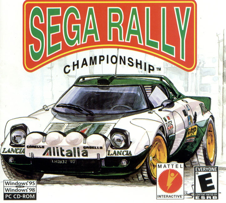 Sega Rally 2 Championship - pedn CD obal