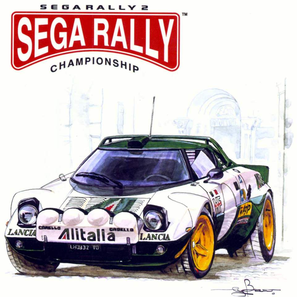 Sega Rally 2 Championship - pedn CD obal 2