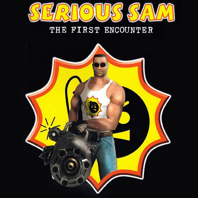 Serious Sam: The First Encounter - pedn CD obal 2