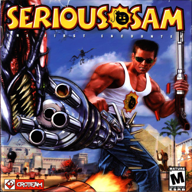 Serious Sam: The First Encounter - pedn CD obal 3