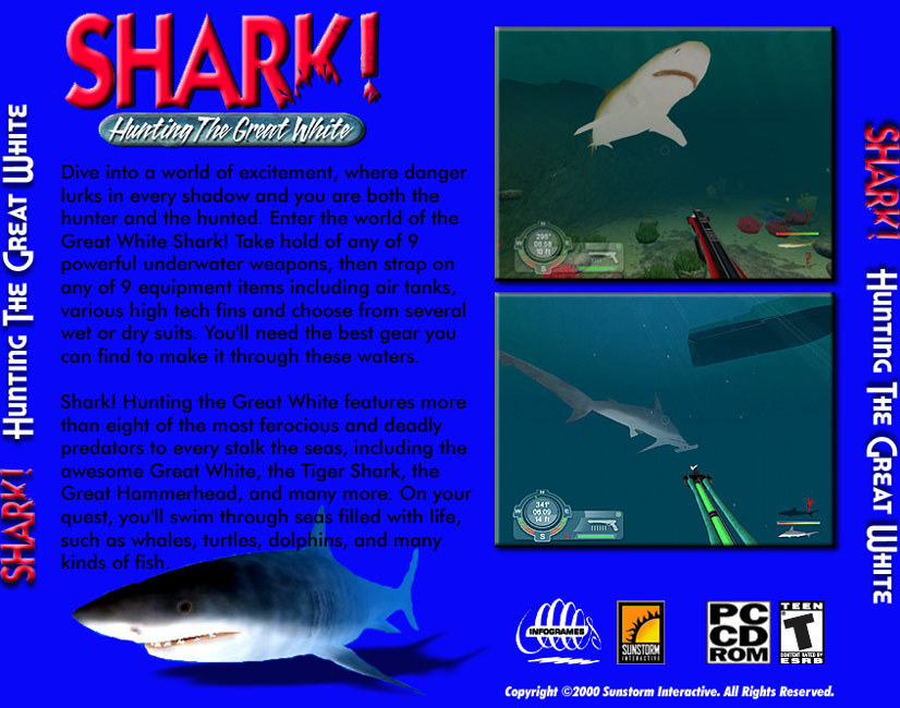 Shark! Hunting The Great White - zadn CD obal
