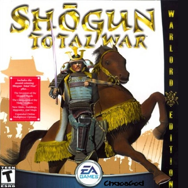 Shogun: Total War - Warlord Edition - pedn CD obal