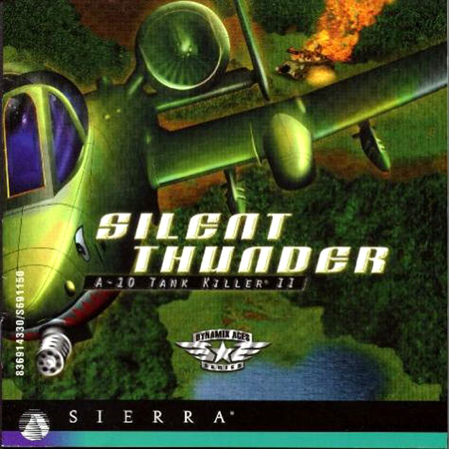 Silent Thunder: A-10 Tank Killer II - pedn CD obal 2
