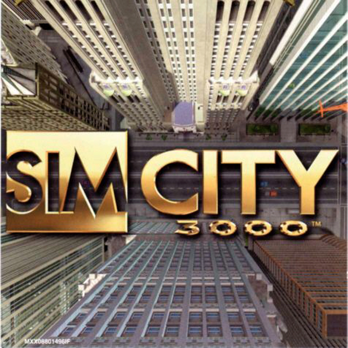 SimCity 3000 - pedn CD obal