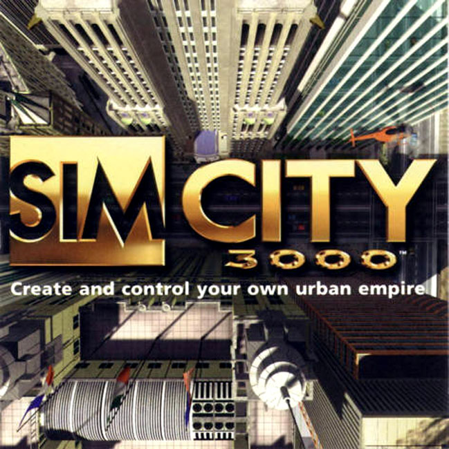 SimCity 3000 - pedn CD obal 2