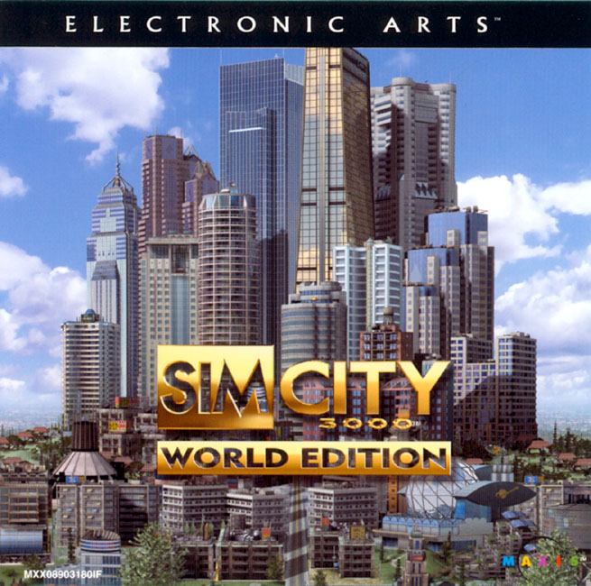 SimCity 3000: World Edition - pedn CD obal