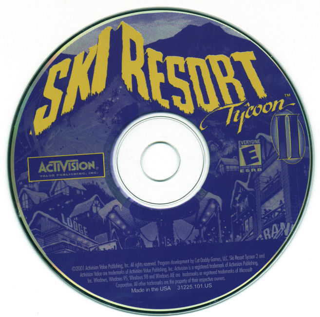 Ski Resort Tycoon 2 - CD obal