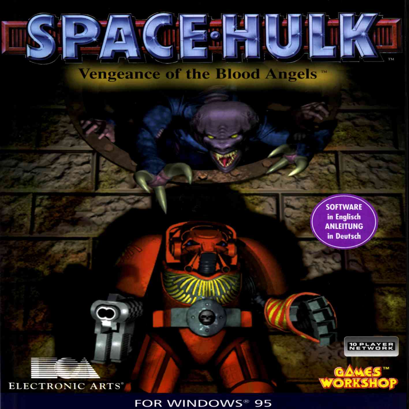 Space Hulk: Vengeance of the Blood Angels - pedn CD obal