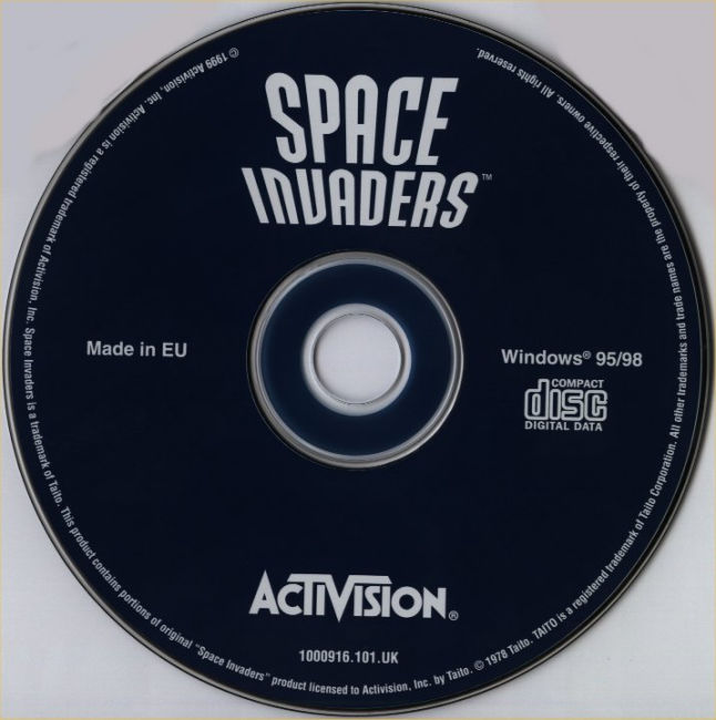 Space Invaders - CD obal