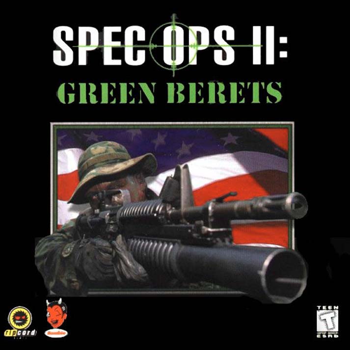 Spec Ops 2: Green Berets - pedn CD obal