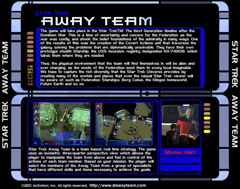 Star Trek: Away Team - zadn CD obal