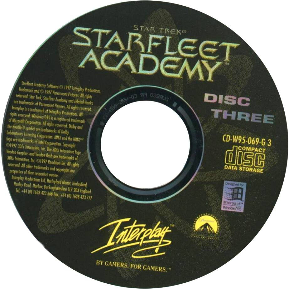 Star Trek: Starfleet Academy - CD obal 3