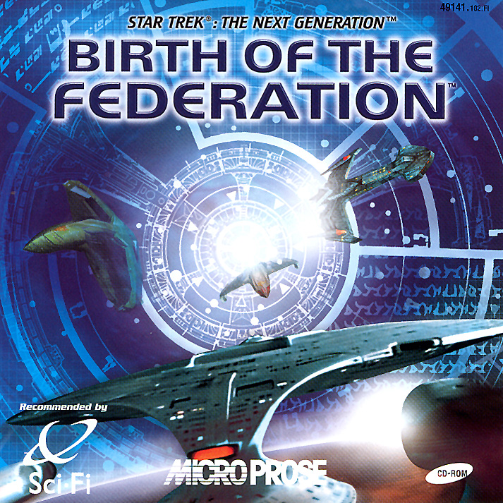 Star Trek: The Next Generation: Birth of the Federation - pedn CD obal