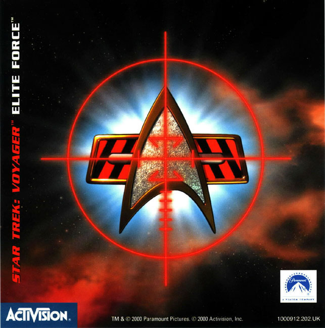 Star Trek: Voyager: Elite Force - pedn CD obal