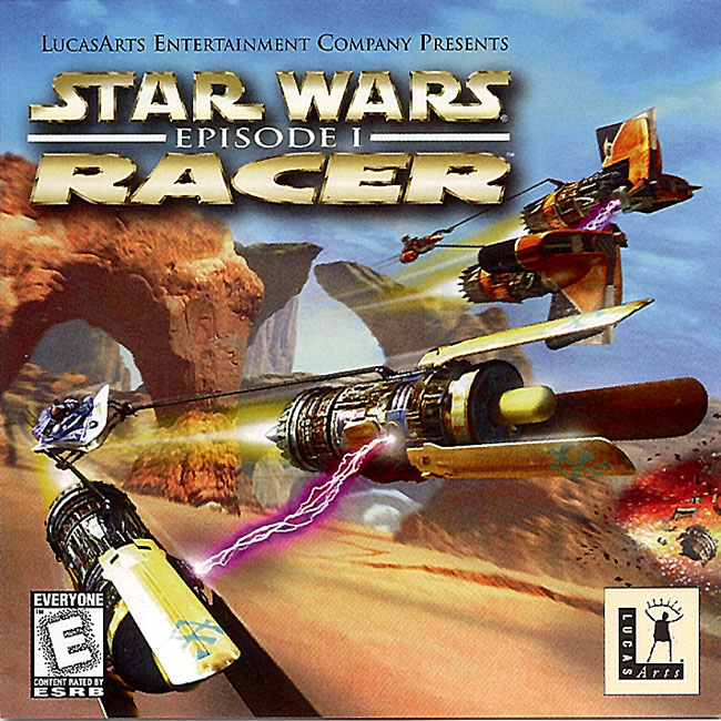Star Wars Episode I: Racer - pedn CD obal