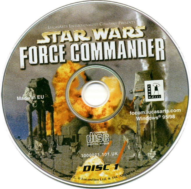 Star Wars: Force Commander - CD obal