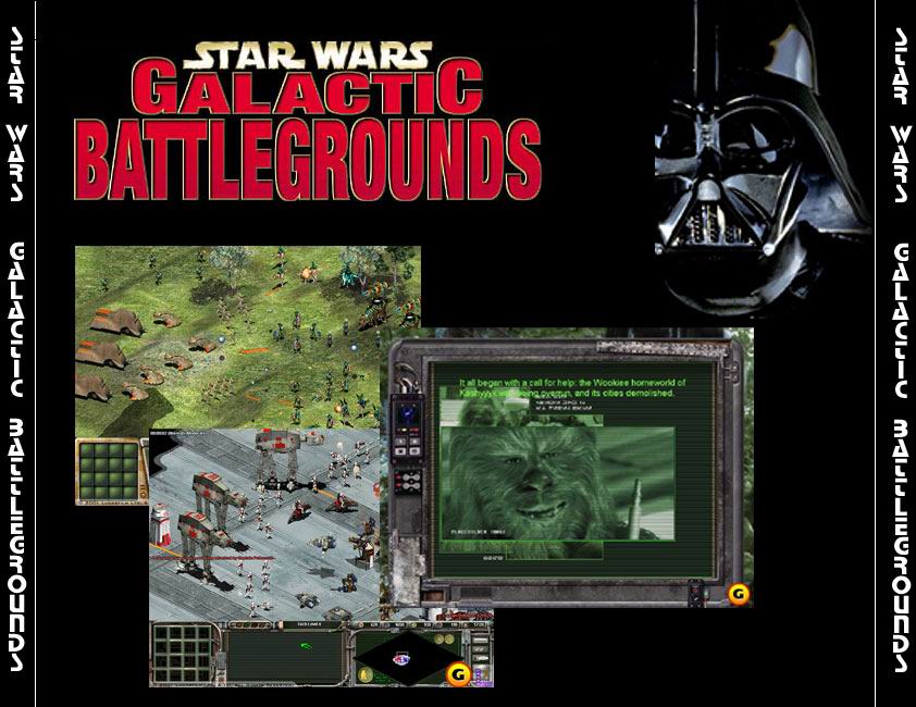 Star Wars: Galactic Battlegrounds - zadn CD obal