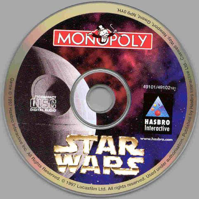 Star Wars: Monopoly - CD obal
