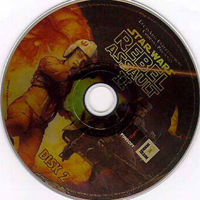 Star Wars: Rebel Assault 2: The Hidden Empire - CD obal 2