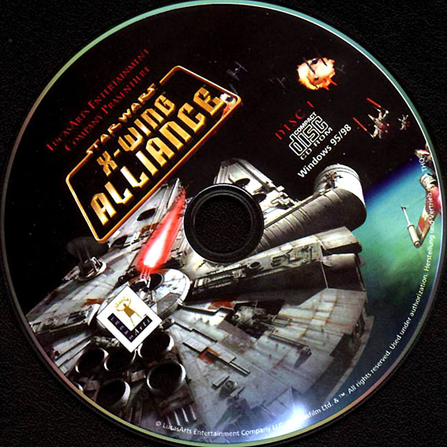 Star Wars: X-Wing Alliance - CD obal