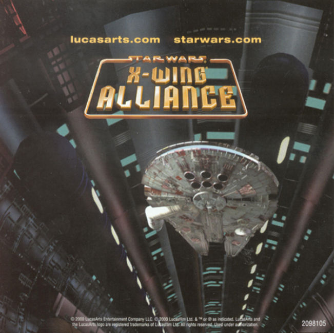 Star Wars: X-Wing Alliance - pedn vnitn CD obal