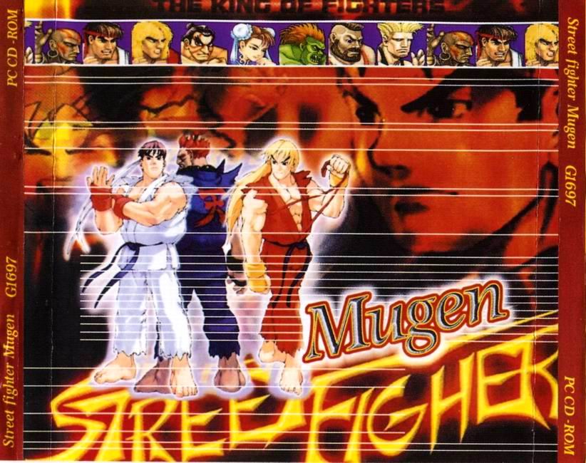 Street Fighter: Mugen - zadn CD obal