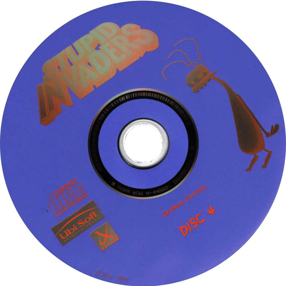 Stupid Invaders - CD obal 4