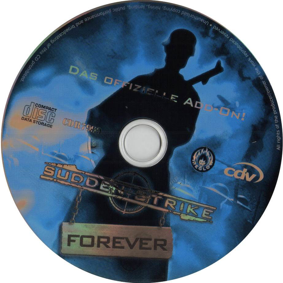 Sudden Strike: Forever - CD obal