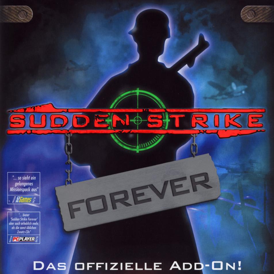 Sudden Strike: Forever - pedn CD obal