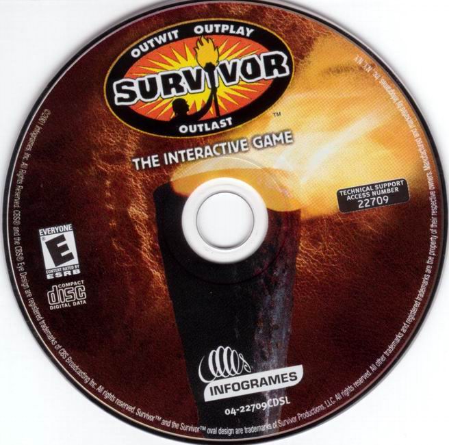 Survivor: The Interactive Game - CD obal