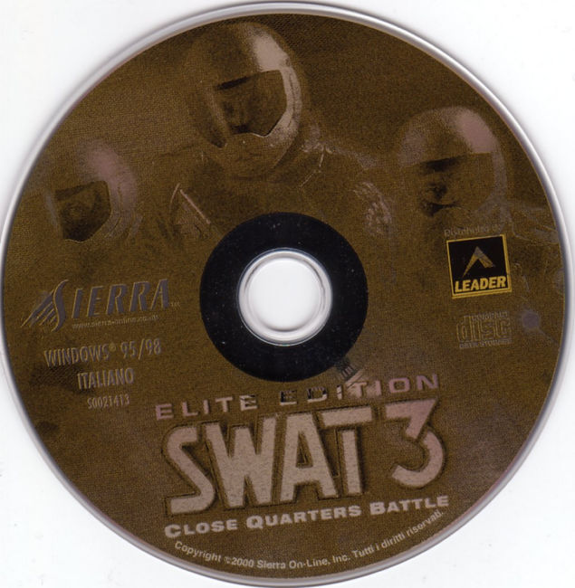 SWAT 3 - Close Quarters Battle: Elite Edition - CD obal