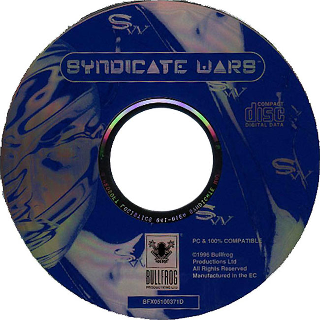 Syndicate Wars - CD obal