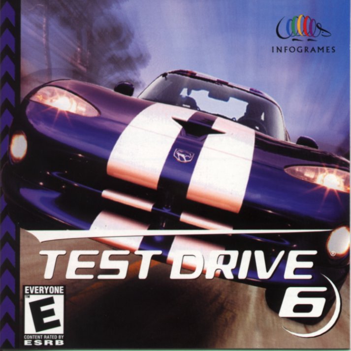 Test Drive 6 - pedn CD obal