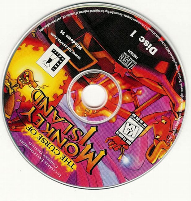 Monkey Island 3: The Curse of Monkey Island - CD obal