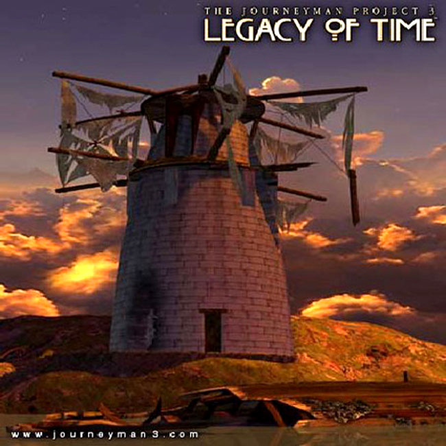 The Journeyman Project 3: Legacy of Time - pedn CD obal