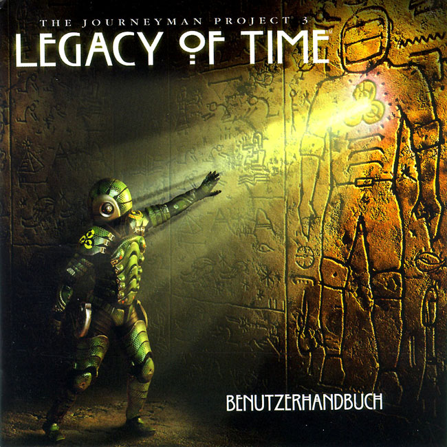 The Journeyman Project 3: Legacy of Time - pedn CD obal 2