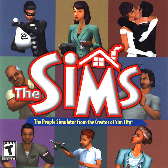 The Sims - pedn CD obal