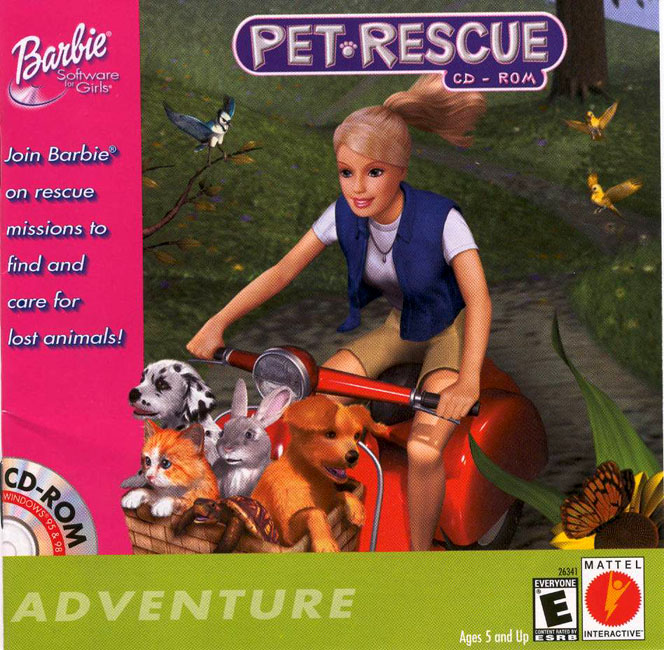 Barbie Pet Rescue - pedn CD obal