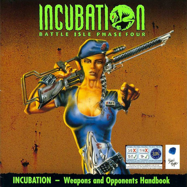 Battle Isle 4: Incubation - pedn CD obal